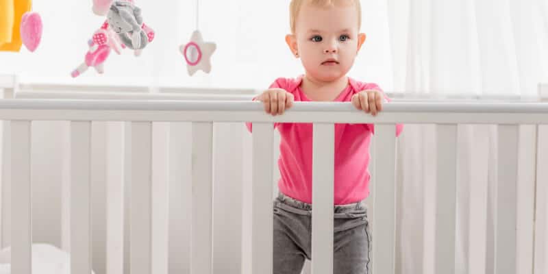 2 YEAR OLD CLIMBING OUT OF CRIB AT NIGHT